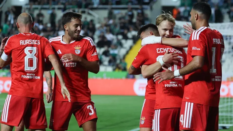 Águias voltam a golear na Liga Europa